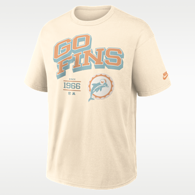 Miami Dolphins Max90 Men's Nike NFL T-Shirt. Nike.com